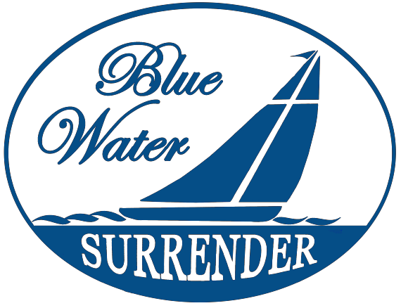 Consider Donatin and Blue Water Surrender Logo