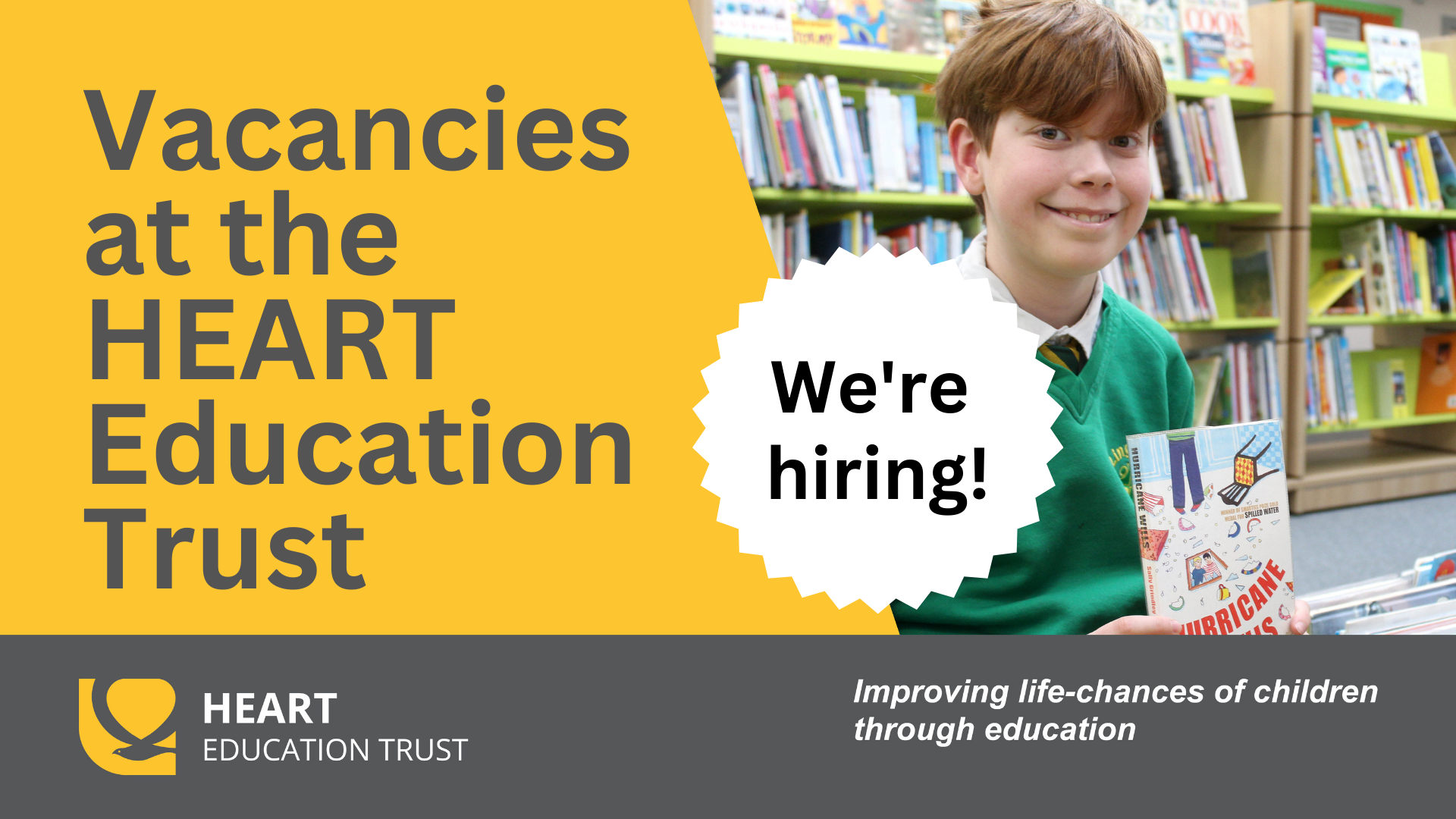Vacancies at the HEART Education Trust