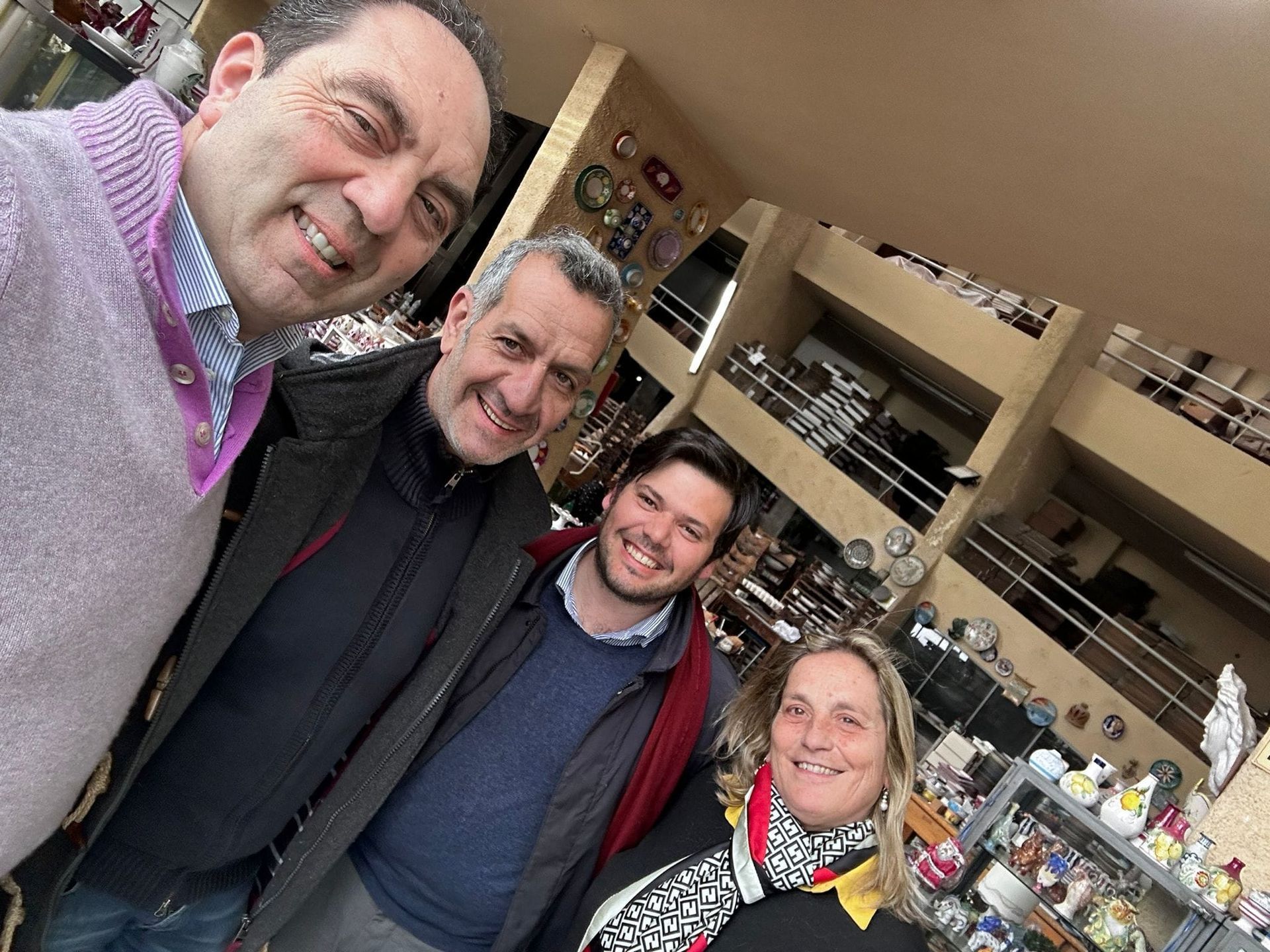 Vip a pranzo al ristorante