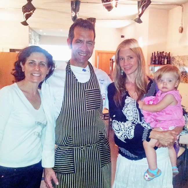 Pasquale Vitale con moglie e Mira Sorvino