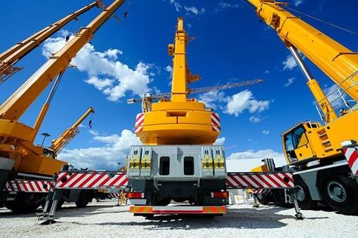 Construction cranes for rent - Welding and Crane Rental Services in Royersford, PA