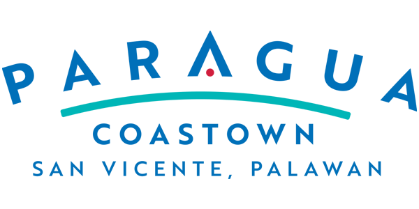 The logo for paragua coasttown san vicente palawan