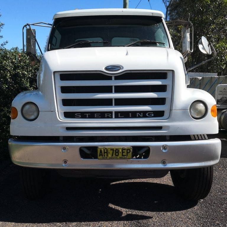 A White Sterling Truck With a License Plate That Says Ah 78 Ep — Truck Training and Assessments In Umina Beach, NSW