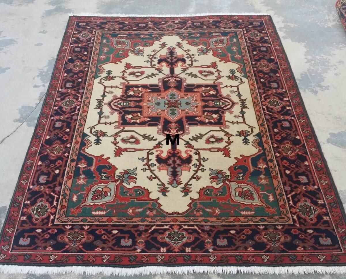 A clean red rug.