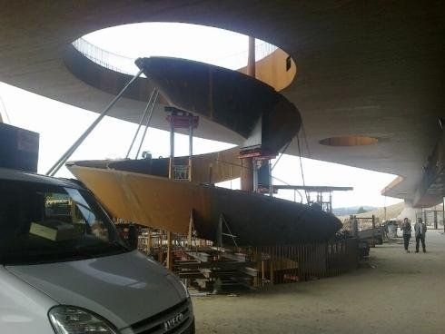 montaggio piattaforma