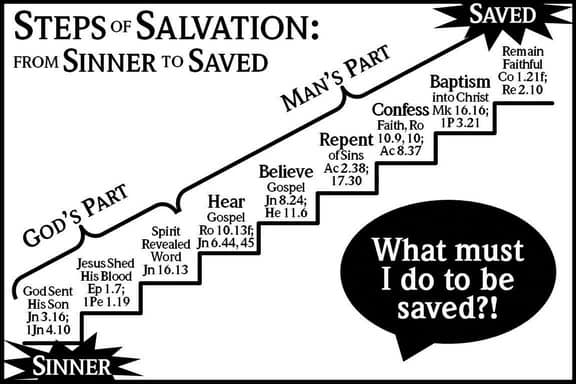 Steps of Salvation Graphic