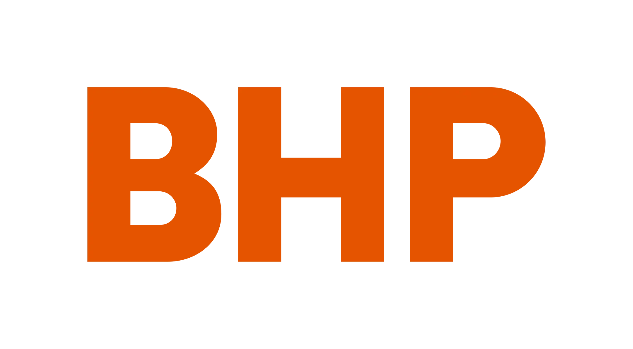 A bhpbilliton logo on a white background