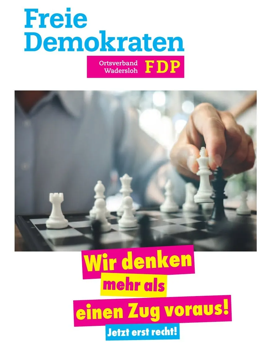 Wahlprogramm FDP Wadersloh