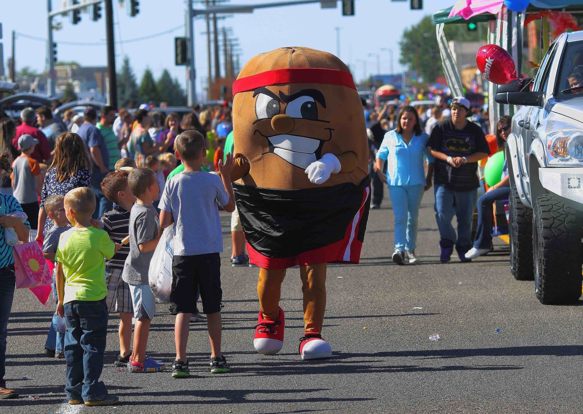 Spud day parade