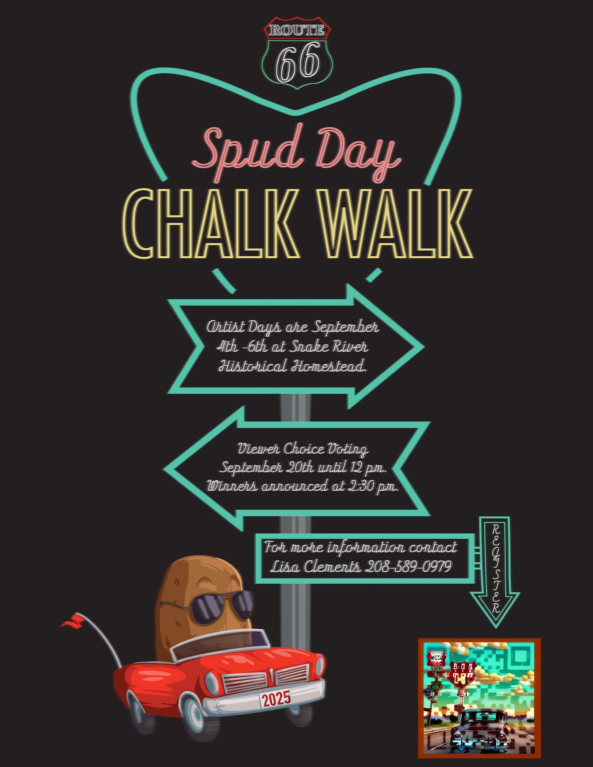 Chalk Walk Spud Days 2024