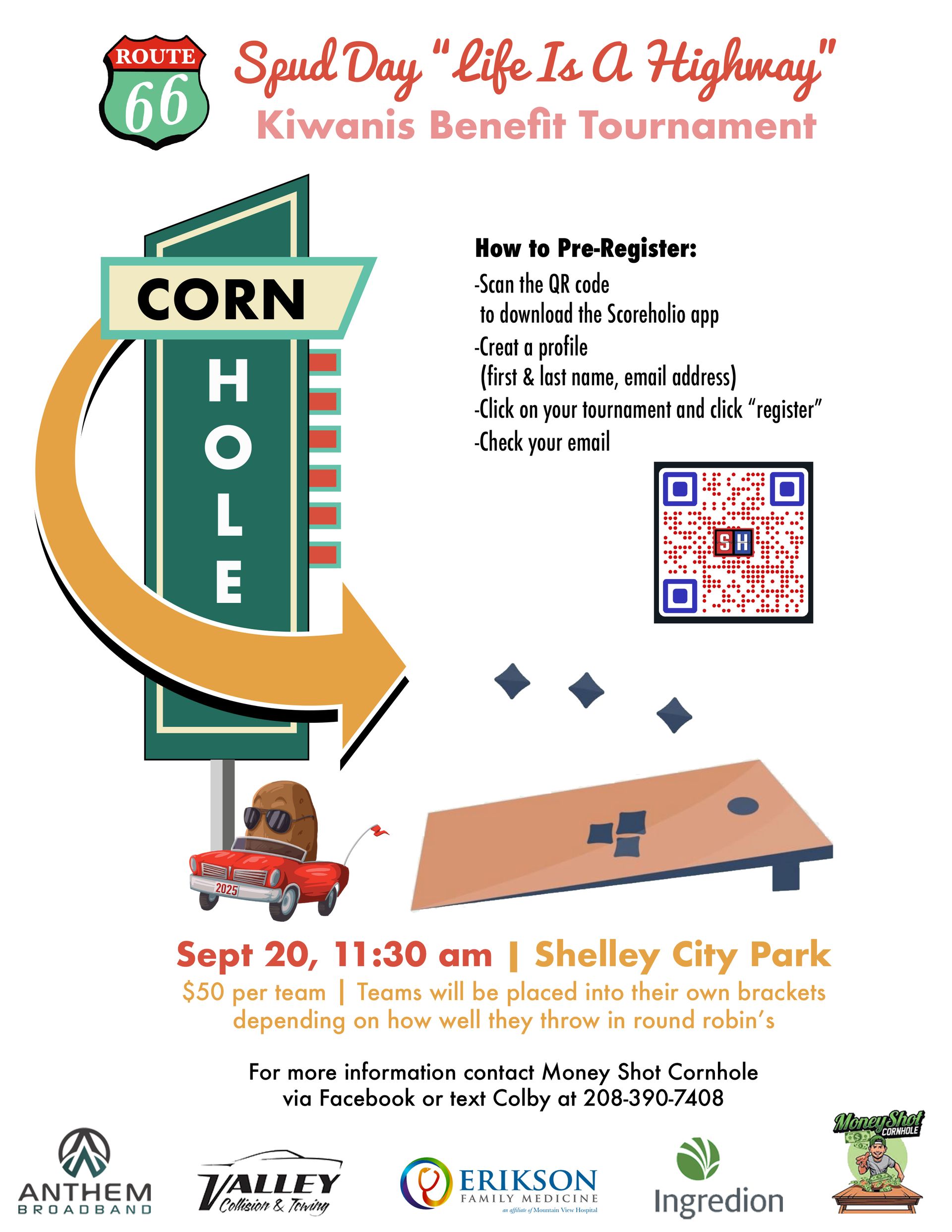 Spud Days Cornhole Tournament