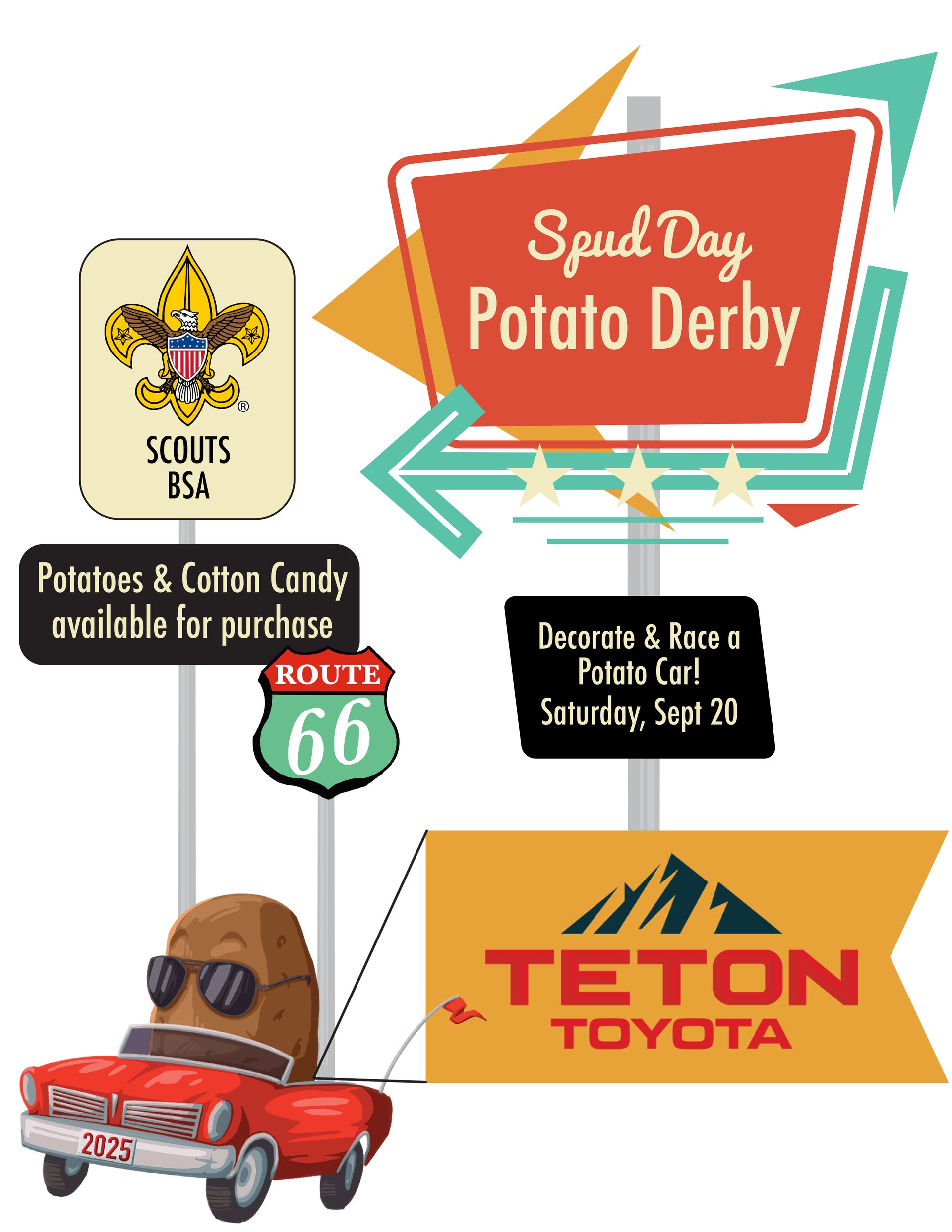 Spud Days French Fry eating contest