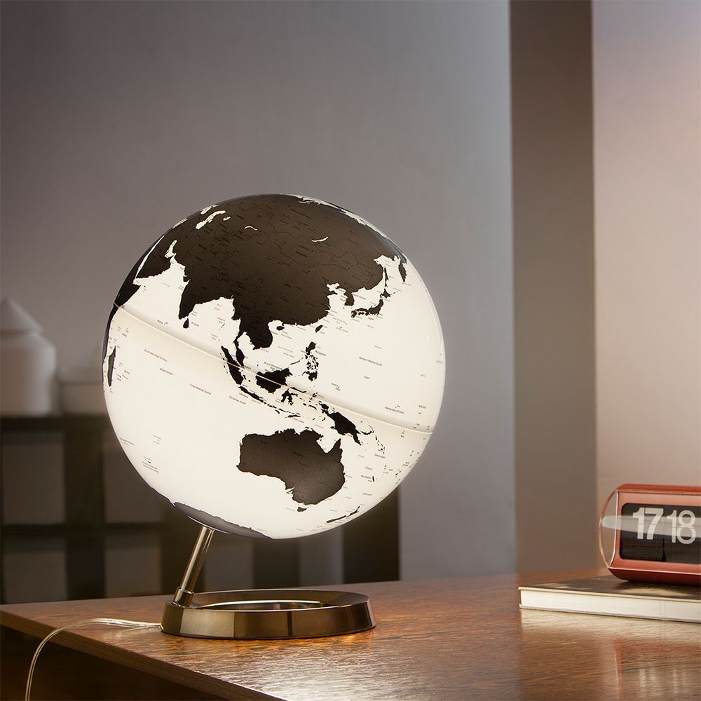 Globo Terrestre Light & Colour Metal Charcoal