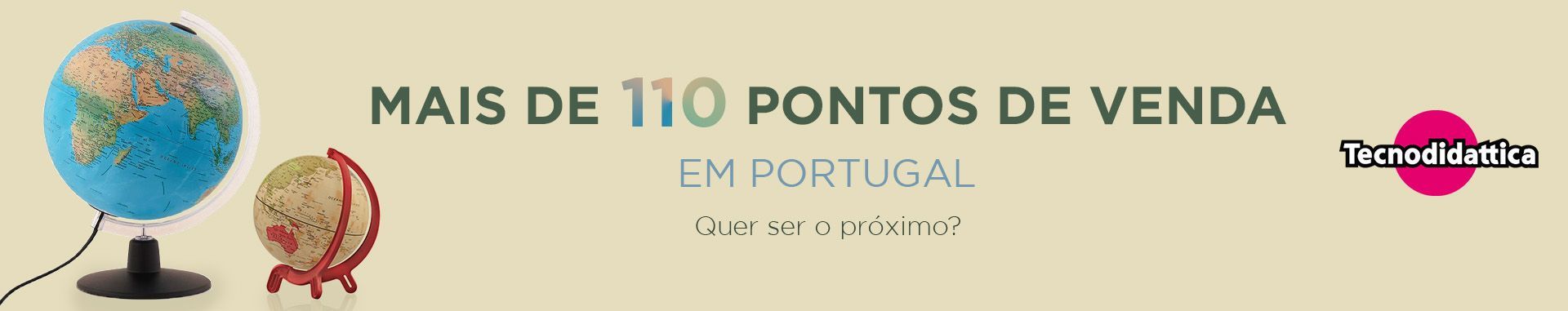 banner de pontos de venda tecnodidattica