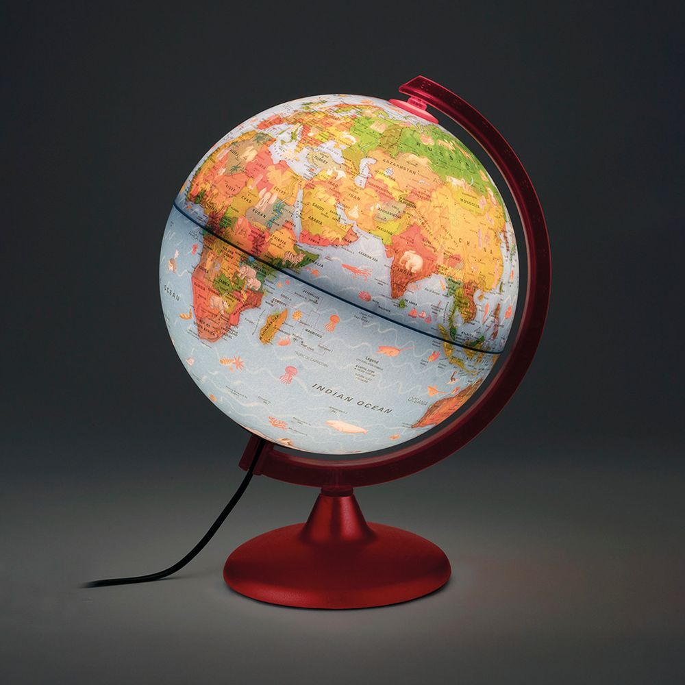 globo terrestre zoo de 25cm