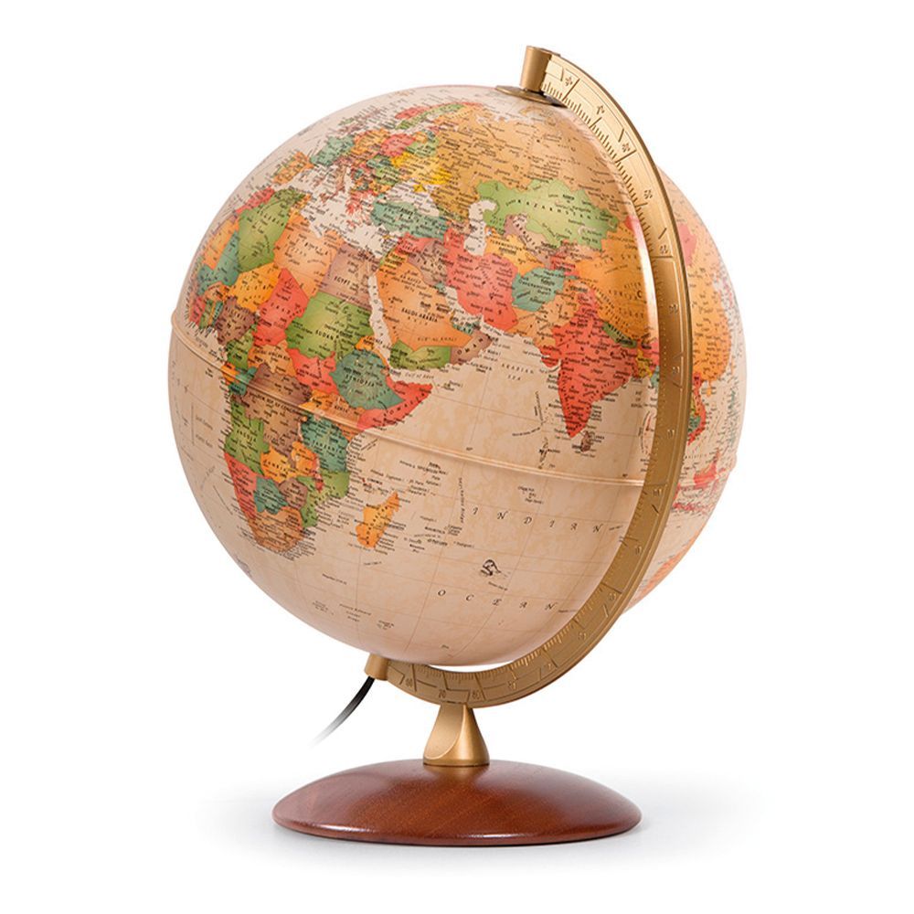globo terrestre antiquus de 30cm