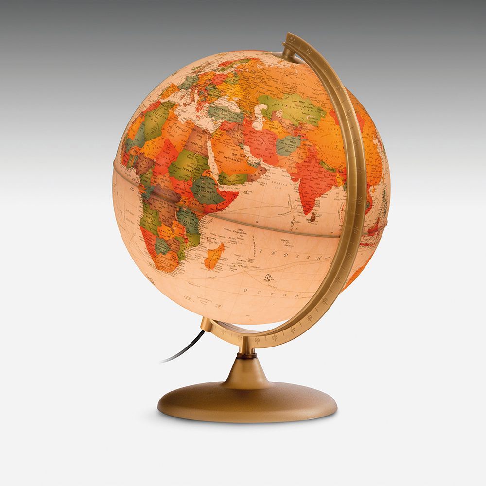 globo terrestre discovery de 25 e 30cm