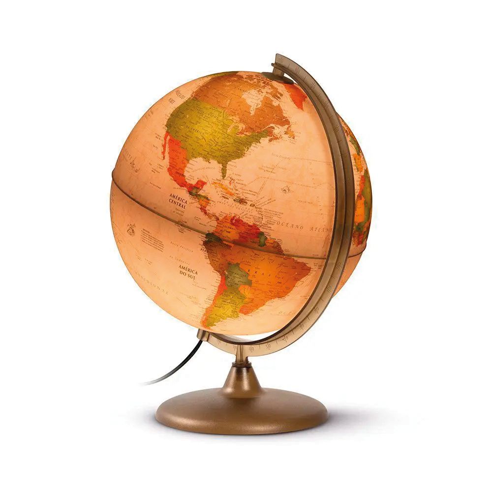 globo terrestre discovery de 25 e 30cm