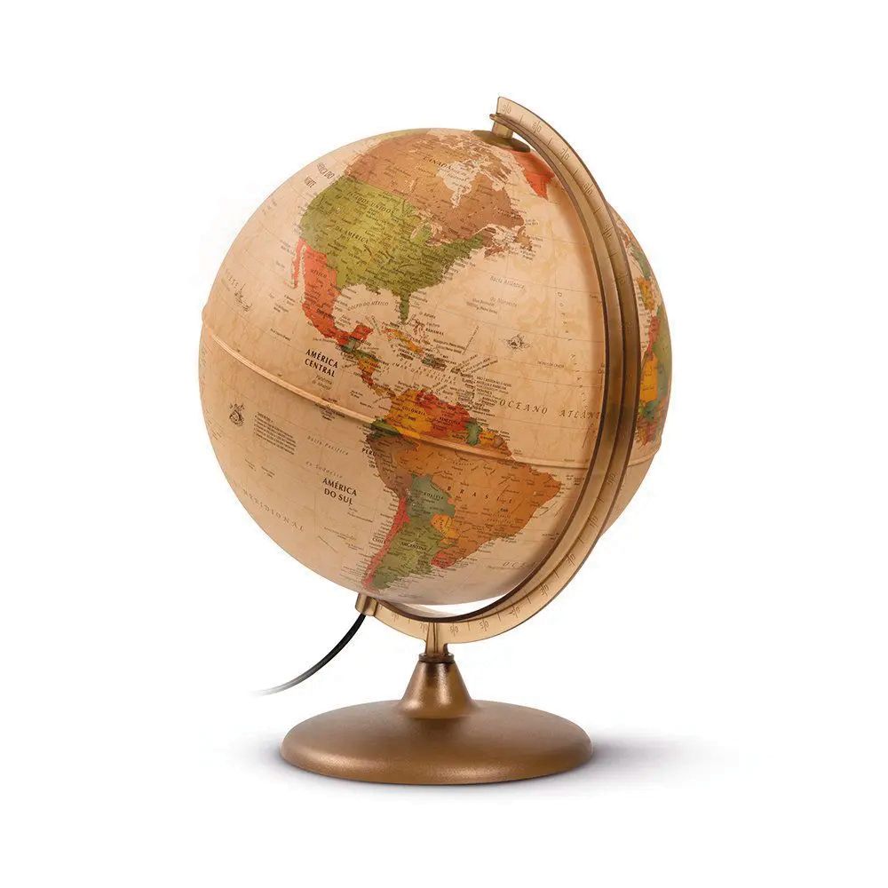 globo terrestre discovery de 25 e 30cm
