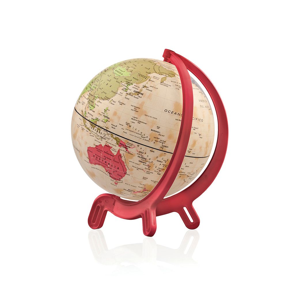 globo terrestre giacomino antique 16cm