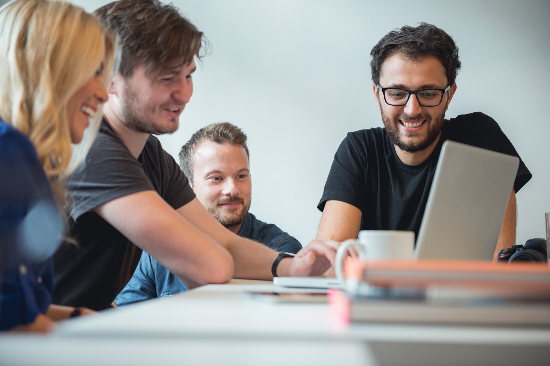 Man in Suit Signing Some Financial Paper — Blue Chip Bookkeeping In Cranbrook, QLD