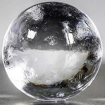 Perfectly Rounded Ice