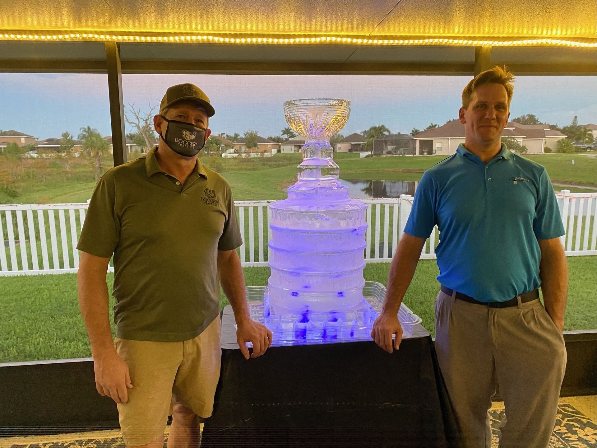 Beautiful Carved Ice