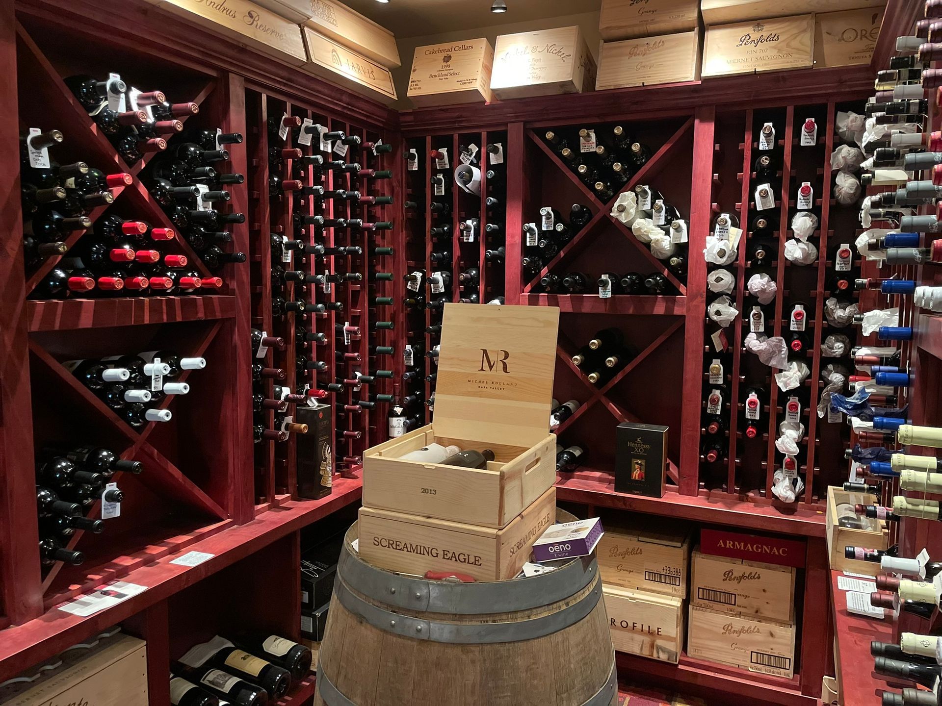 high mountain liquor wine cellar