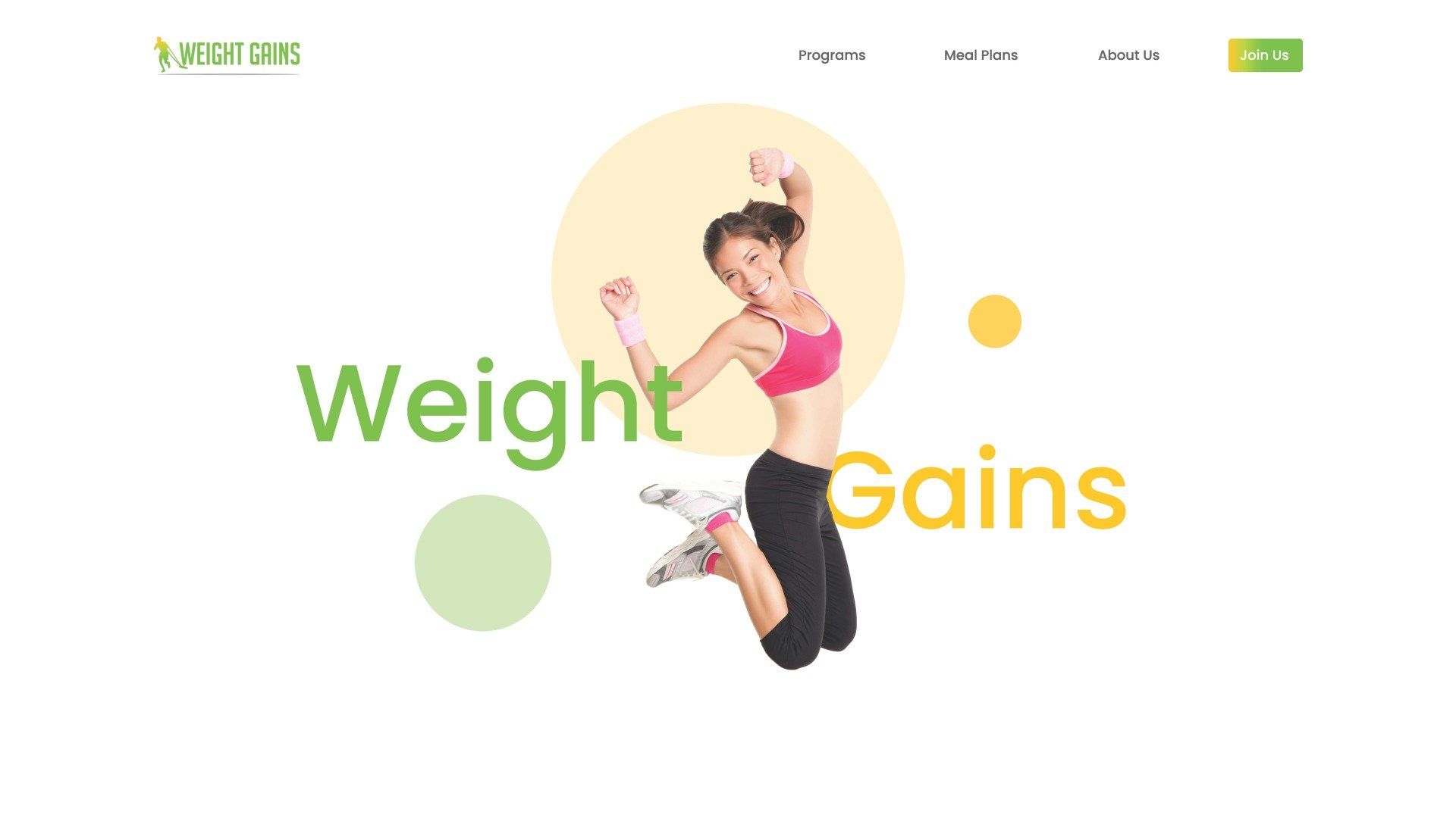 Woman jumping with excitement near