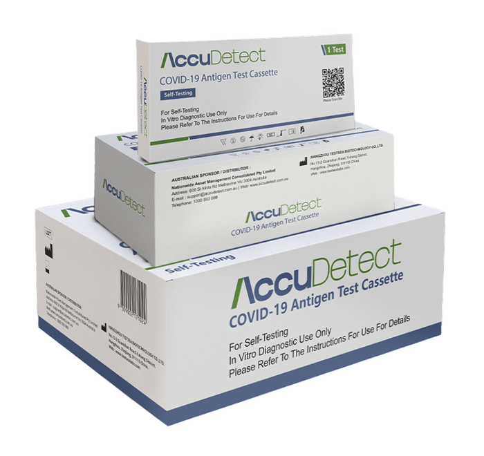 Covid-19 rapid antigen test saliva nasal swab sampler