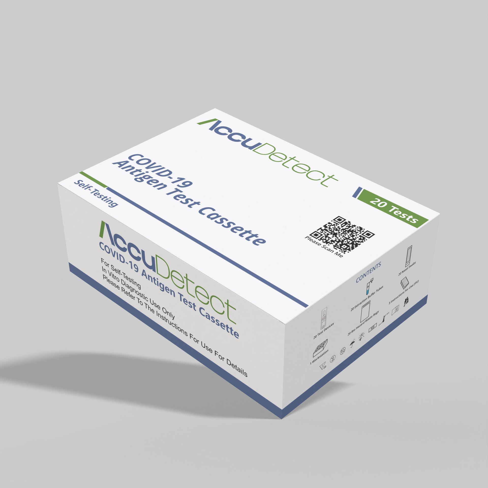 Covid-19 rapid antigen test 3 test kit