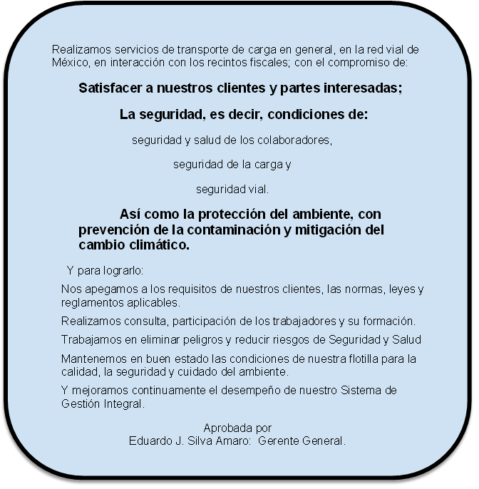 TRANSPORTES Y LOGÍSTICA SIVI SA DE CV