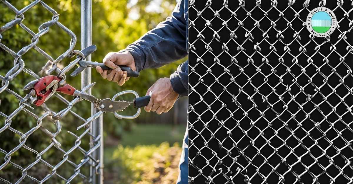 How to Cut Chain Link Fence 