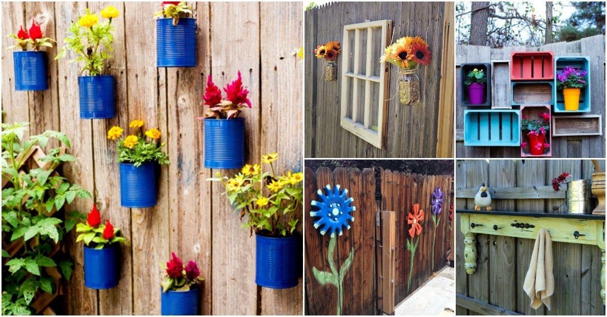 How to Decorate a Fence Post