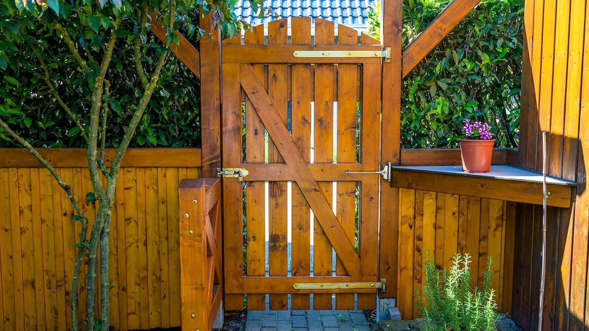 Repair Sagging Wooden Fence Gate