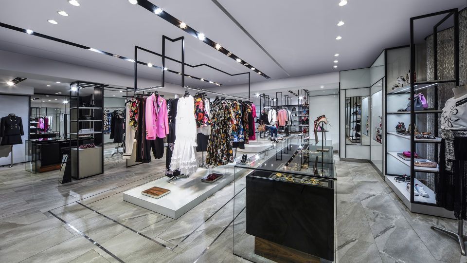 arredo di edifici per il retail