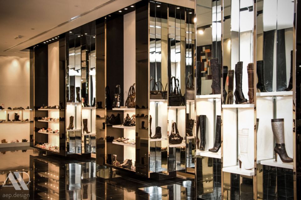 soluzione architettonica di design per strutture per il retail