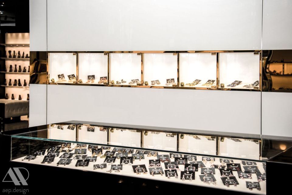 soluzione di design per l'esposizione di articoli per il retail