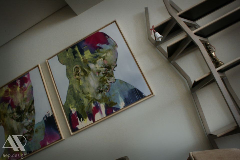 appartamento arredato con stile moderno