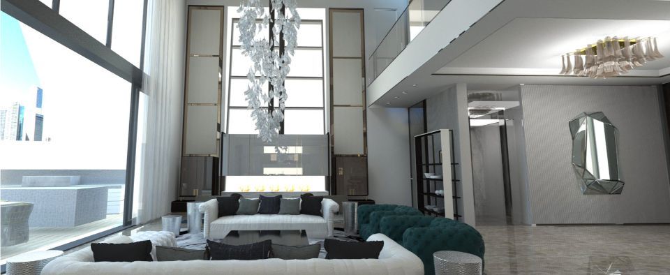 interno di una villa