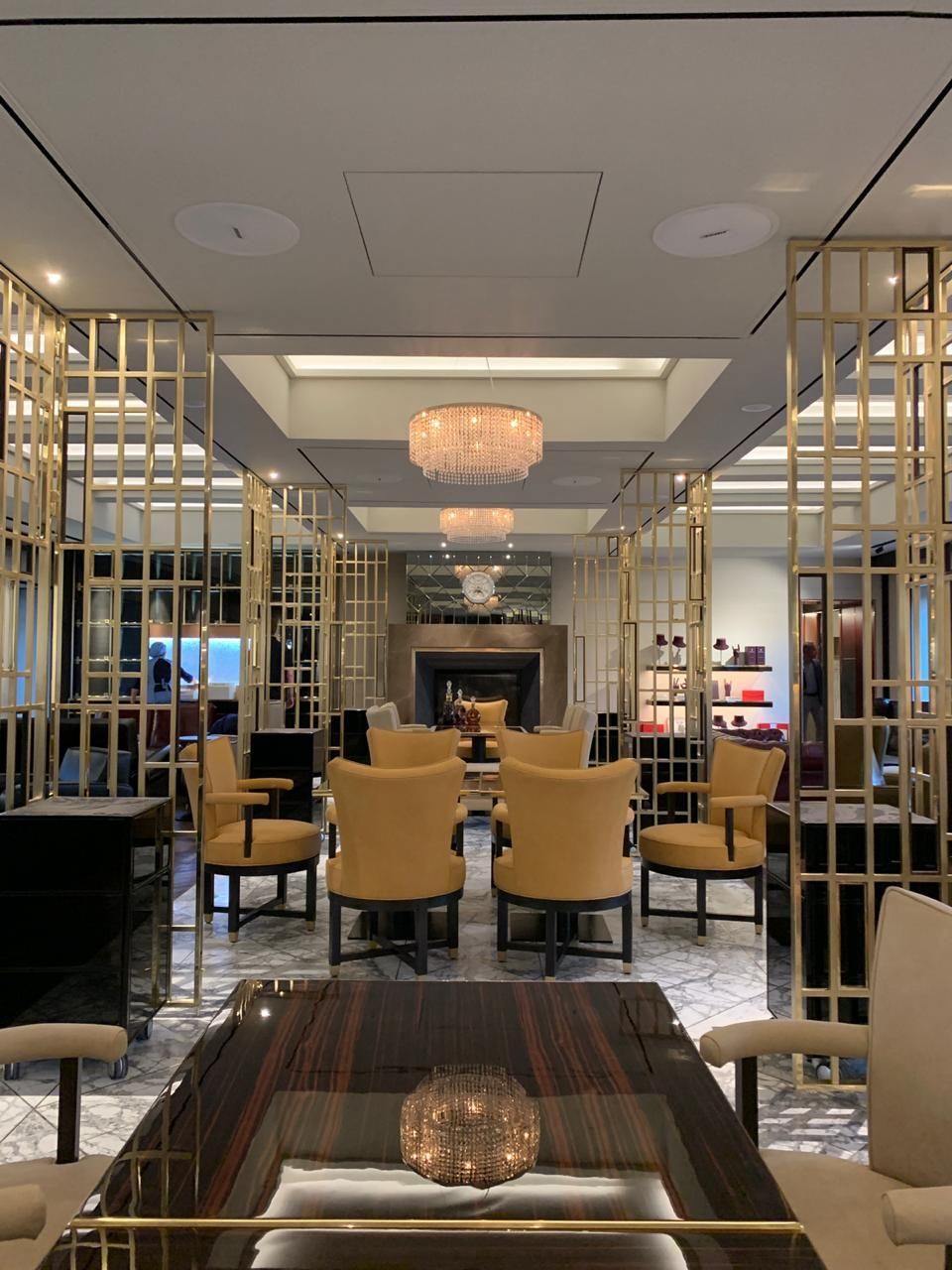 interno del Davidoff Club Mosca