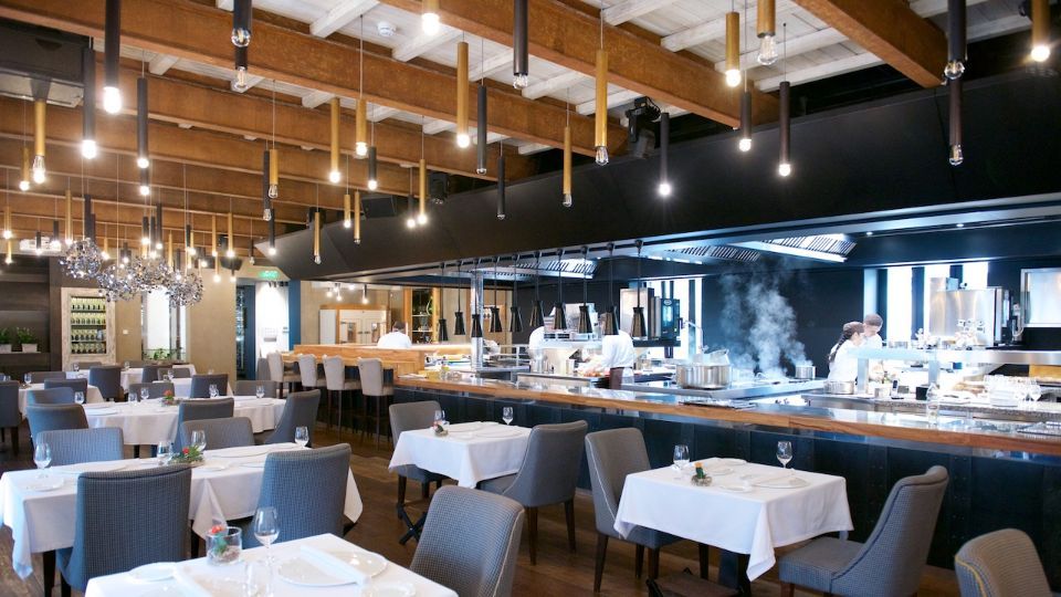 sala di ristorante di lusso