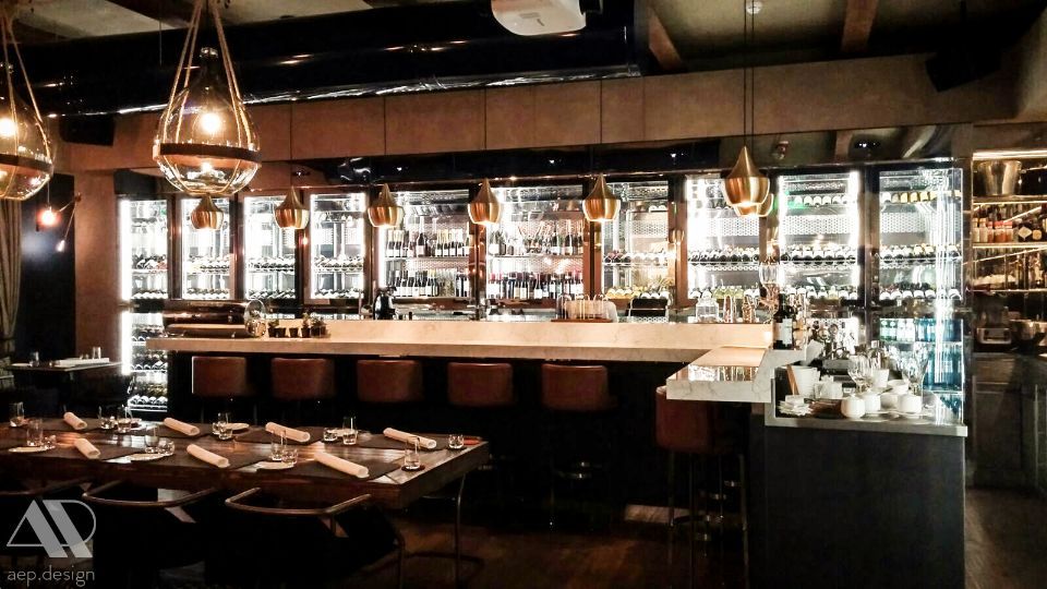 sala del ristorante Maritozzo a Mosca