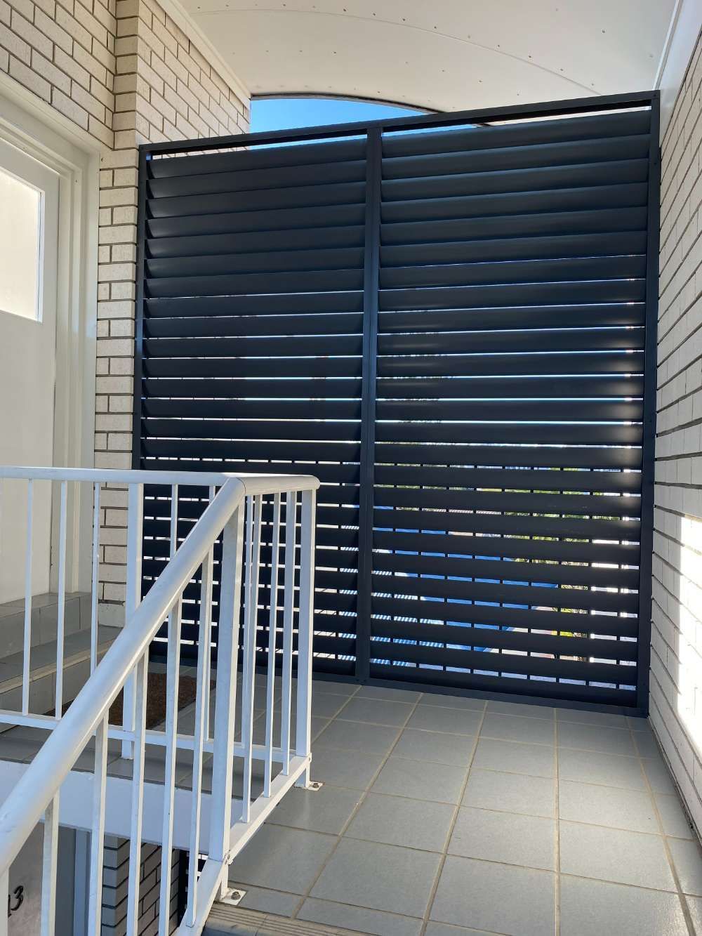 Timber Pool Deck On Modern Home Terrace With Privacy Screen — Homemakers Lifestyle In Maroochydore, QLD