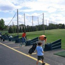 People playing golf in the field — Golf Lessons in Hanover Park, Illinois