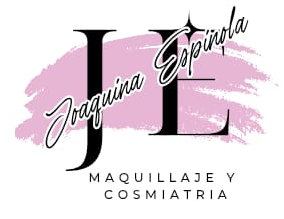 Logotipo de la marca Joaquina Espinola, maquillaje y cosmeatría