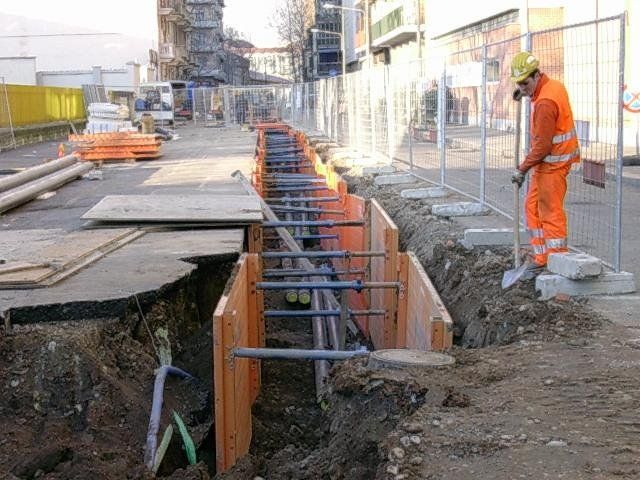 installazione di tubature