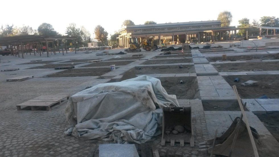 esempio di cantiere stradale