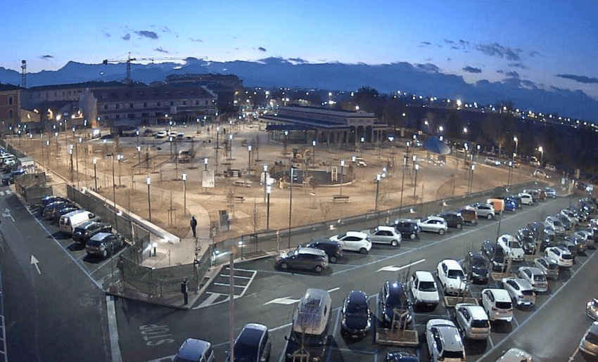 rifacimento di parcheggio