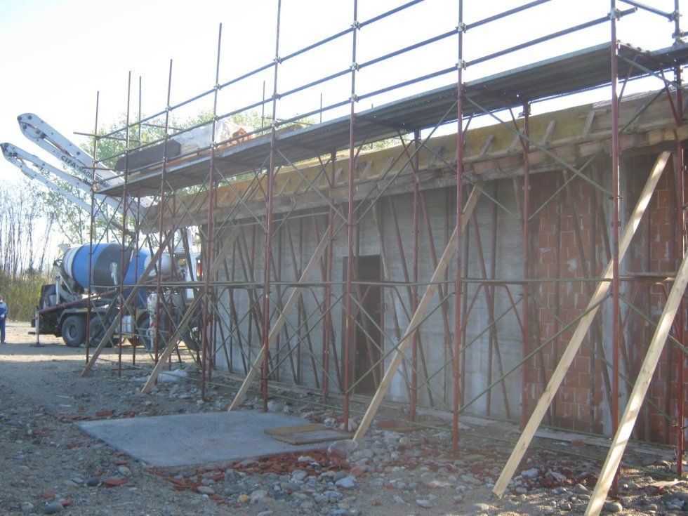 cantiere di abitazione privata